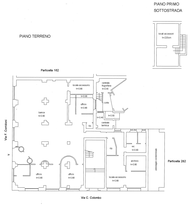 Planimetria dell'immobile