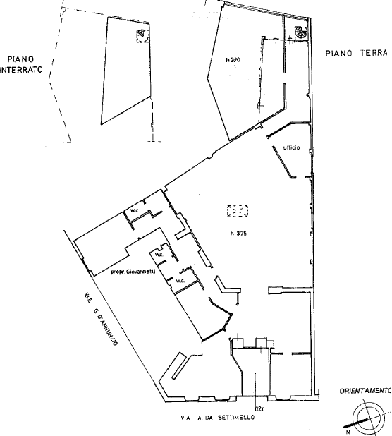 Planimetria dell'immobile